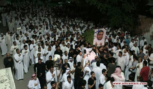 جموع غفيرة تشييع الشهيد علي عقاقة.. والسلطات السعودية ترفض زيارة ممثلي سفارات أجنبية للقطيف