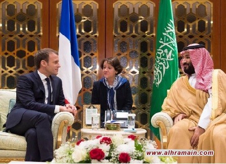 ماكرون يبحث مع ولي العهد السعودي مسألة خاشقجي ويخبره برغبة الأوروبيين باشراك خبراء دوليين في التحقيق بشأن الاغتيال.. وايجاد حل سياسي في اليمن