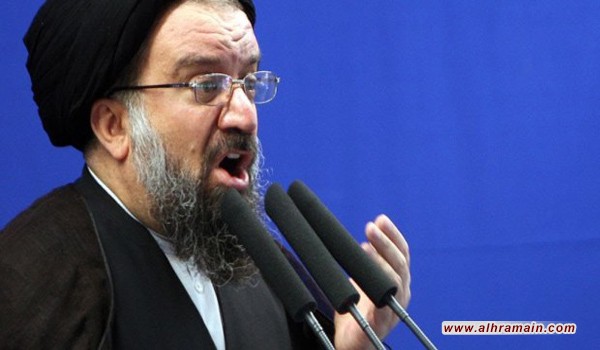 خطيب جمعة طهران: آل سعود هم &ldquo;خائنو الحرمين الشريفين وليسوا خدامهما&rdquo;