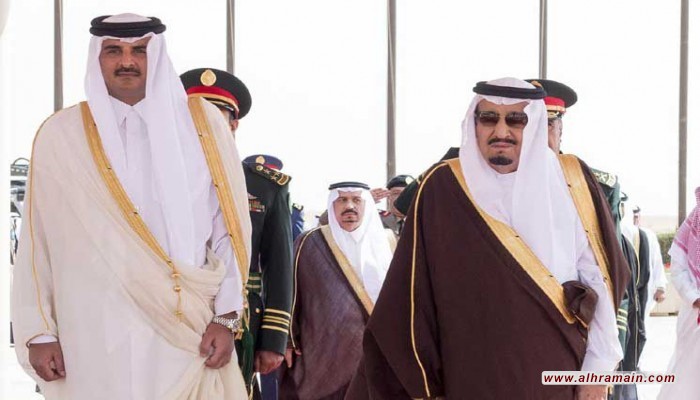 أمير قطر يتلقى دعوة من ملك السعودية لحضور القمة الخليجية
