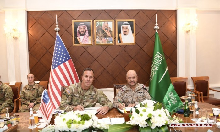 بعد تهديد إيراني.. مباحثات عسكرية بين السعودية وأمريكا