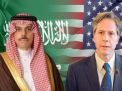 وزير الخارجية السعودي يبحث قضايا دولية مع نظيرة الأميركي