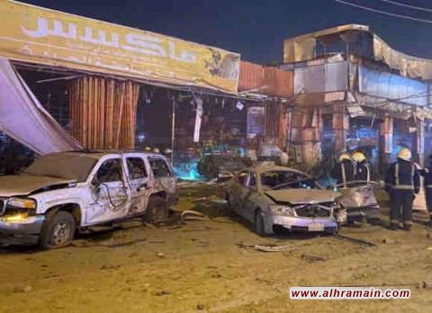 تحالف السعودية يتهم إيران وحزب الله بإرسال خبراء وعناصر الى صنعاء لمساعدة الحوثيين على إطلاق صواريخ بالستية وطائرات مسيّرة