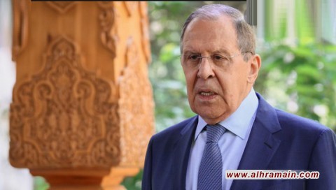 وزير الخارجية الروسي يصل إلى الرياض لإجراء مباحثات مع مسؤولين سعوديين من بينهم نظيره السعودي الأمير فيصل بن فرحان ويلتقي بوزراء خارجية دول مجلس التعاون الخليجي غدا