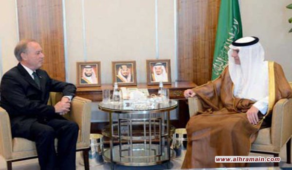 الجبير يستقبل المبعوث الفرنسي لأزمة الخليج