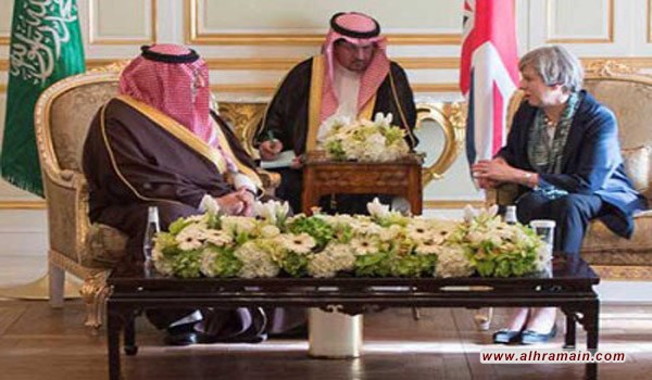 وزير الداخلية السعودي يبحث مع رئيسة وزراء بريطانيا مكافحة الإرهاب