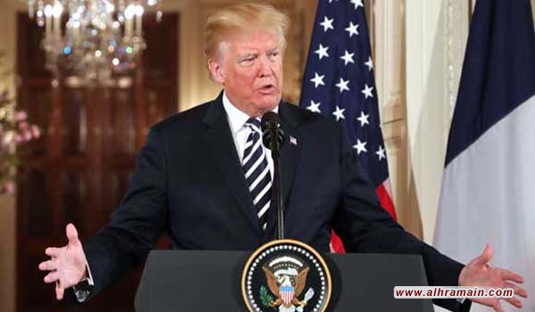ترامب يدعو دول الخليج إلى نشر قوات ودفع مزيد من الأموال في سوريا ويؤكد: الدول الخليجية لم تكن لتكون غنية لولا حماية الولايات المتحدة 
