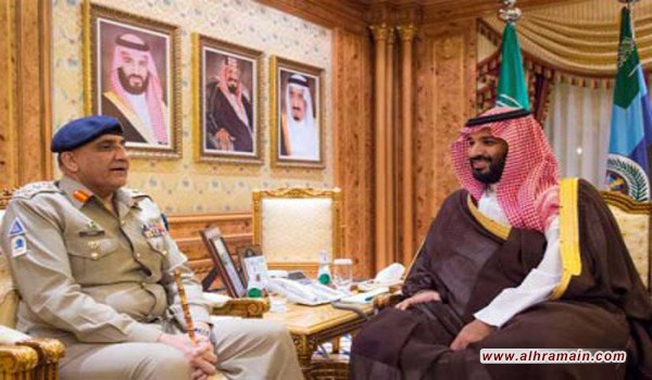 بن سلمان يبحث مع قائد جيش باكستان العلاقات العسكرية