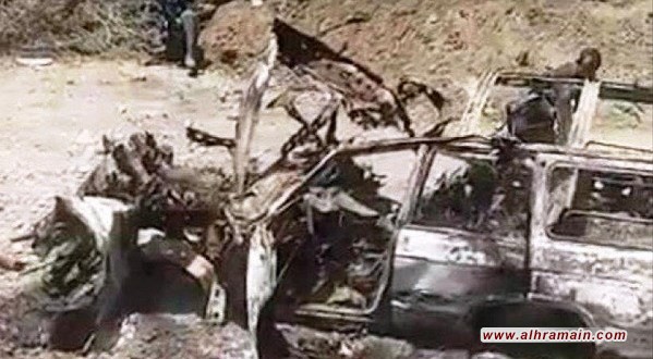 مجزرة ثانية للسعودية في أبريل: استشهاد 7 يمنيين بينهم أطفال ونساء في الضالع