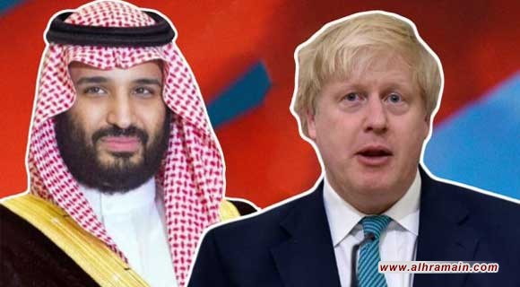 جونسون يؤكد لولي العهد السعودي أهمية الرد الجماعي على هجوم &ldquo;أرامكو&rdquo;