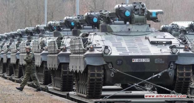 برلين توافق على صادرات أسلحة تزيد قيمتها على مليار يورو لدول خليجية