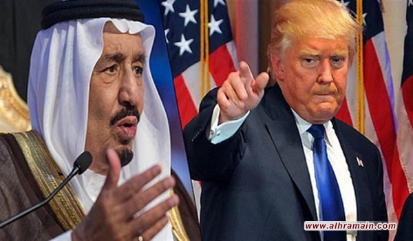 ترامب للملك سلمان: لديك تريليونات الدولارات ومن دوننا ربما لا تستطيع الاحتفاظ بطائراتك