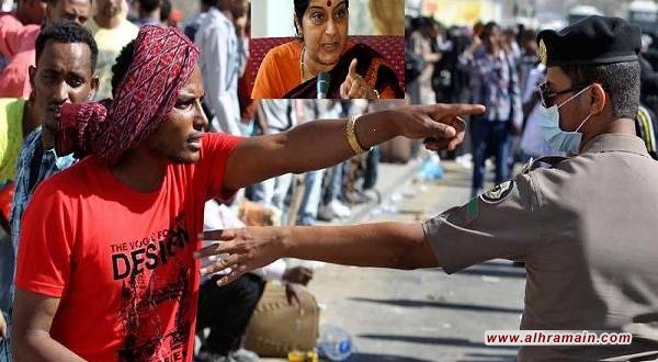 وزيرة خارجية الهند: 10 ألاف من عمالنا في السعودية والكويت يعانون أزمة غذائية حادة