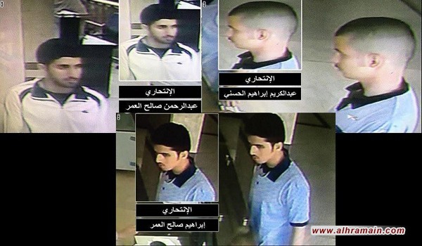 صور منفذي تفجيرات السعودية بكاميرات المراقبة
