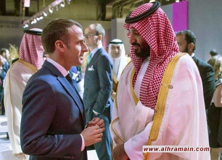 ماكرون: أبلغت &ldquo;بن سلمان&rdquo; رسالة حادة تنقل موقف أوروبا من جريمة مقتل خاشقجي ولم يستجب مباشرة لتعليقاتي بل اكتفى بأخذ الملاحظات