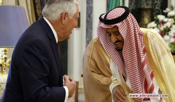 تيلرسون ضغط على السعودية لمواجهة التأثير الإيراني في العراق