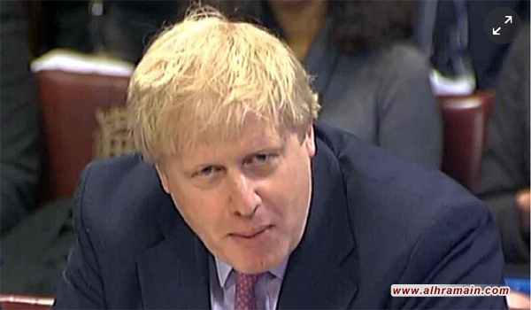 بوريس جونسون حثّ الحكومة على مواصلة تصدير الاسلحة الى السعودية بالرغم من مجزرة صنعاء