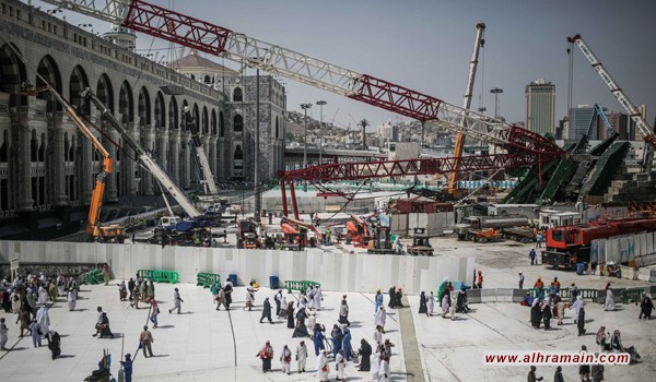 محاكمة ملياردير و13 متهما بينهم 6 سعوديين و7 مقيمين في حادث سقوط رافعة الحرم