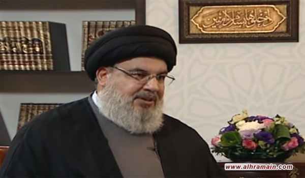 نصر الله: ترامب لن يحارب إيران من أجل عيون بن سلمان