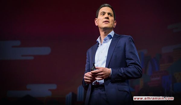ديفيد ميليباند يدعو الحكومة البريطانية لوقف مبيعات الأسلحة للسعودية