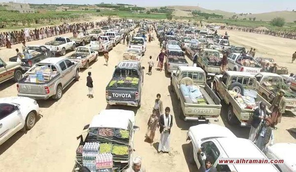  قافلة "بركان 2" دعماً للجيش واللجان الشعبية اليمنية