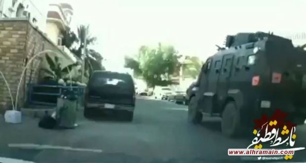مدرعات تتجول في أحياء القطيف وتطلق الأعيرة النارية على المنازل