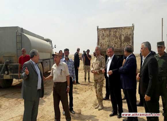 وفد أمني سعودي يزور دير الزور