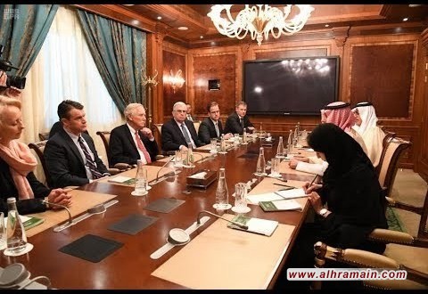 محمد بن سلمان يستقبل عضوين بمجلس الشيوخ الأمريكي