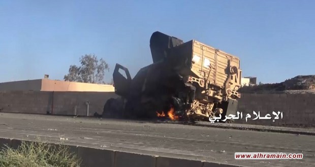 مقتل 5 عناصر من الجيش السعودي وتدمير مدرعة وآلية في جيزان