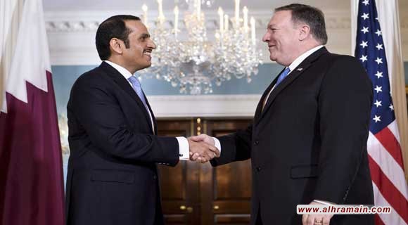 ضُغوطٌ أمريكيّةٌ على قطر &ldquo;لحَلحَلة&rdquo; الأزمة الخليجيّة تَمهيدًا لتَشكيلِ تَحالفٍ لتَضييقِ الحِصار على إيران؟ هل تَتجاوب الدَّوحة؟ وما هِي مَلامَح الحُلول المُقتَرحة؟