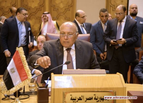 مشاورات مصرية سعودية حول &ldquo;إدلب&rdquo; على هامش الاجتماع الوزاري لمجلس جامعة الدول العربية واتفاق على أهمية التعجيل بالحل السياسي 