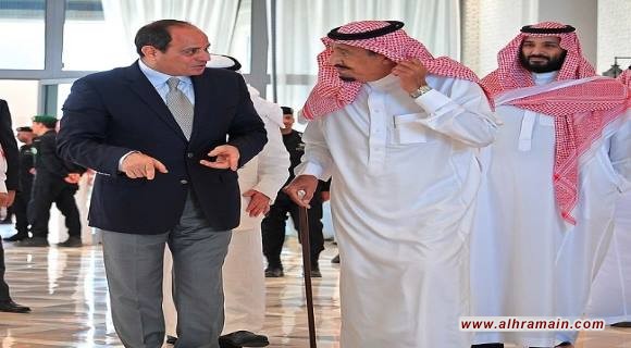 السيسي يلتقي العاهل السعودي بمدينة نيوم شمال غربي المملكة خلال زيارة لم يعلن عنها مسبقًا لبحث مستجدات الأوضاع في المنطقة