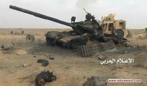 تدمير دبابتين سعوديتين نوع أبرامز في جيزان