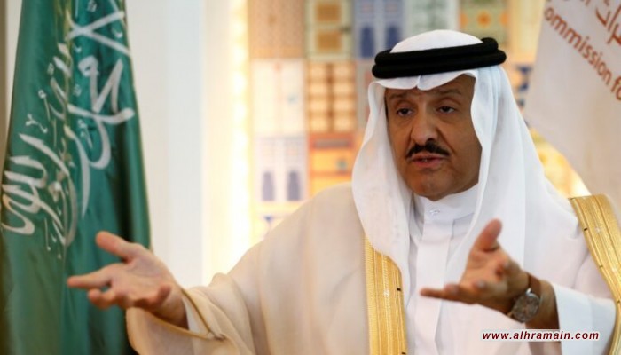 إنتلجنس أونلاين: الإطاحة بسلطان بن سلمان تعيد النظر بعقود هيئة الفضاء السعودية