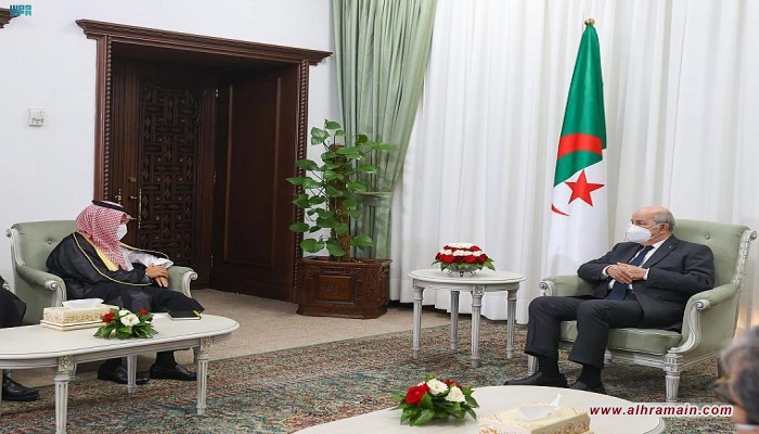 نقلها وزير خارجية السعودية.. رسالة من الملك سلمان لتبون