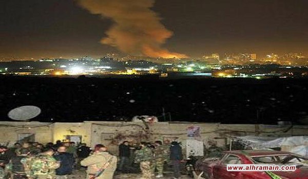  عدوان ثنائي اسرائيلي سعودي على سوريا